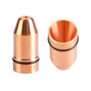 Buy cheap Dia 10.5mm Bullet Laser Cutting Nozzle Single Layer Raytools Nozzle product