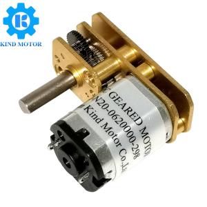 2.2W Right Angle DC Gear Motor N30 300mNm Stall Torque