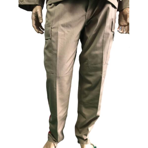 Khaki BDU Uniform Set Military Uniform Polyester Cotton Unisex XS-3XL