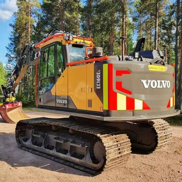 Quality Used Volvo EC200D Ming Digger Crawler Excavator Second Hand 20Tons Excavator Machine for sale