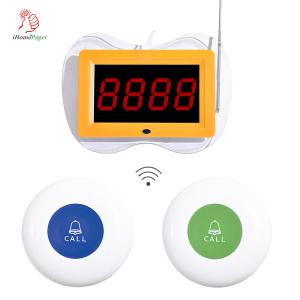 Buy cheap China supply wholesale wireless waiter pager display receiver and call button for restaurant and hotel product