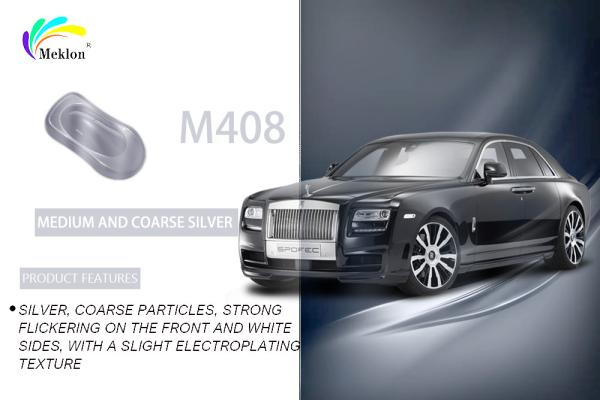 Quality Odorless Metallic Silver Car Paint Mildew Resistant Multipurpose for sale