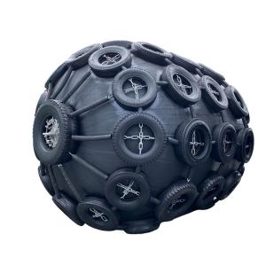 Buy cheap 0.15 MPa Compressed Air Pneumatic Rubber Fender Low Abrasion Stable Performance product