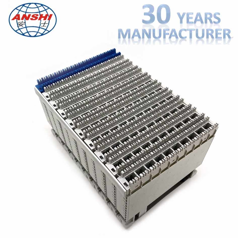 High Density MDF Main Distribution Frame Horizontal Type With 100 Pairs Capacity