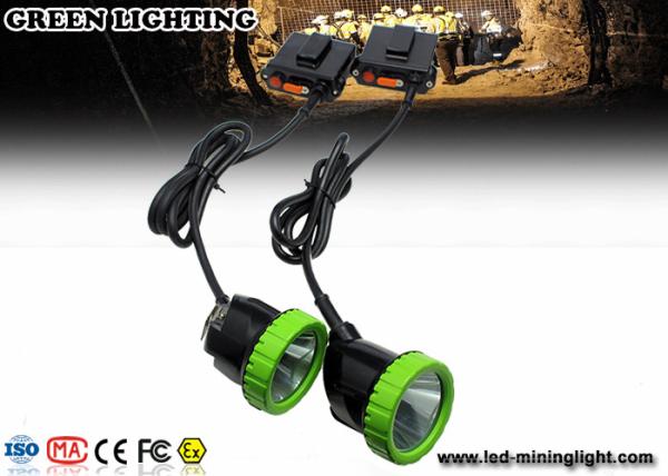 Quality Explosion - Proof Corded Mining Cap Lamp 5W 50000lux Rechargeable LED Mining Headlamp for sale