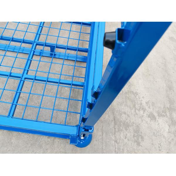 Scale Heavy Duty Warehouse Storage Foldable Stackable Stillage with Adjustable Design
