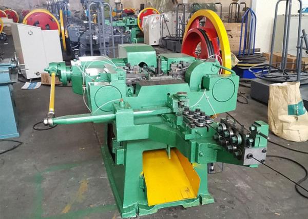 Quality Double Cap 4.5mm Brad Nail Making Machine 280pcs/min Nail Production Machine for sale