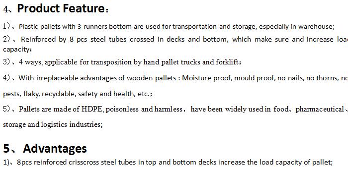 With Rich Trade Experience of Ispm 15 Molded Pallet Box
