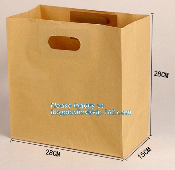 Custom Printing Recycled Brown Kraft Paper Bags,Custom Printed Factory Glassine Paper Bread Small Brown Bag, bagease