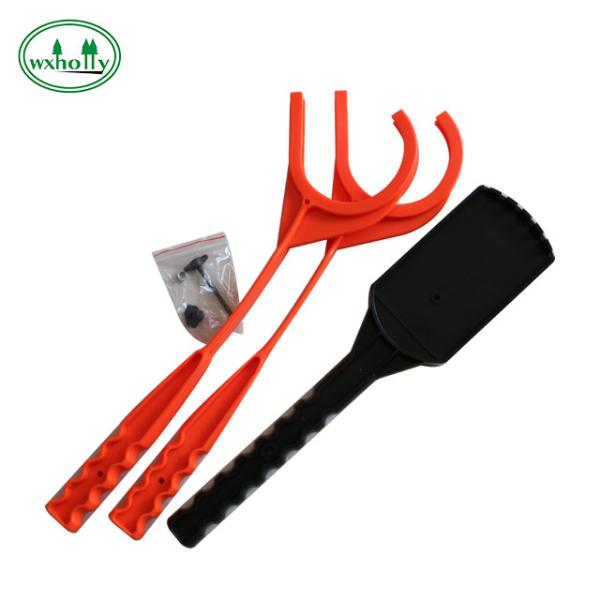 Quality Plastic Standard 485mm Length Handheld Clay Pigeon Thrower for sale