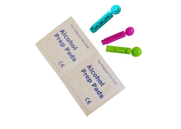 Quality Unfolded 3cm Alcohol Cotton Pads Non Woven Sterile for sale