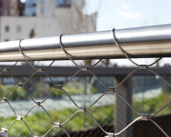 AISI316 Material 1.5 mm Flexible X-tend Staircase Security Cable Wire Mesh