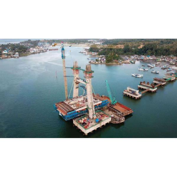 Concrete Construction Cantilever Form Traveller Q235 Steel Recyclable ISO9001