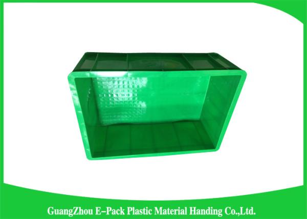 Quality Industrial Small Plastic Stackable Containers , Plastic Moving Containers for sale