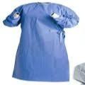 Quality Hospital Scrubs Disposable Dressing Gowns With Elastic Cuff for sale