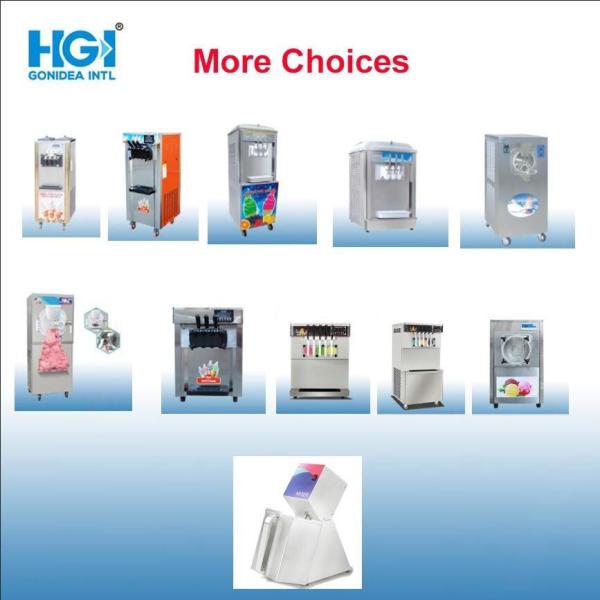 Table Top Soft Serve Making Ice Cream Machine Bql-925 110-220V