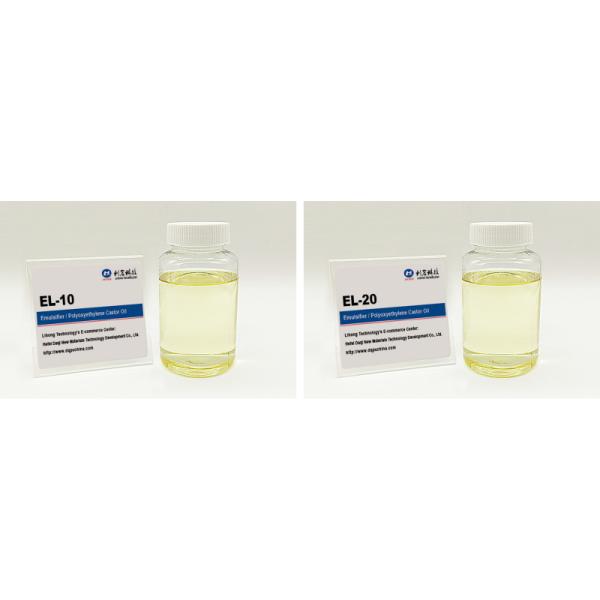 Emulsifier EL Series ECrthoxylated Castor Oil emophor EL Non Ionic Surfactants CAS 61791-12-6