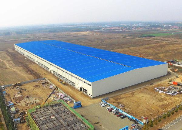 Quality Steel Structure Warehouse Building Construction Large Span Easy Assemble for sale