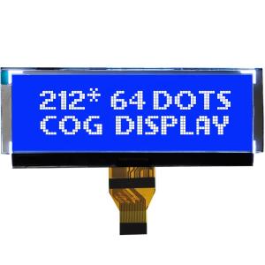 Buy cheap 212x64 Monochrome LCD Module FSTN Display 4.5 inch COG FPC Connector product