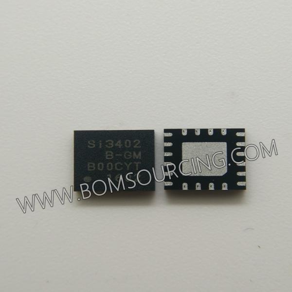 Quality SI3402-B-GMR SI3402 QFN20(5X5) PMIC Power Over Ethernet Controller for sale
