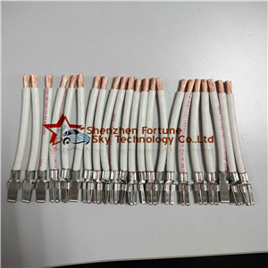 Fully Automatic Wire Cutting Single End Stripping Single End Crimping Machine Custom For AWG10 Wire
