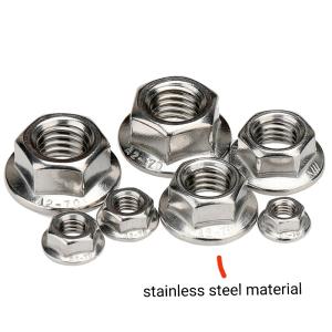 DIN6923 M5-M14 Stainless Steel Flange Nut