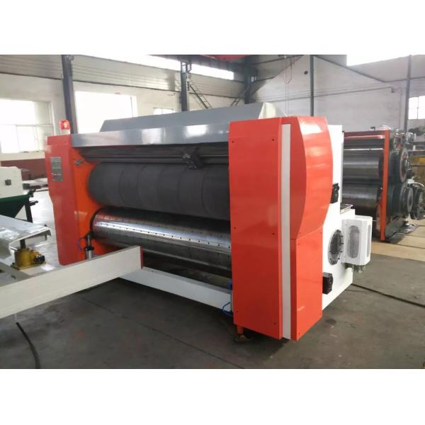 Automatic Feeder Rotary Die Cutter , Corrugated Cardboard Cutting Machine