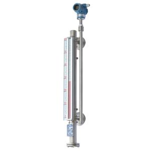 Buy cheap 4~20mADC Output Magnetic Flapper Level Gauge With Level Limit Switch product