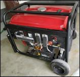 Quality Civilian Gasoline Welder Generator / 200A Welding Machine AC 5.0Kw Output Power for sale