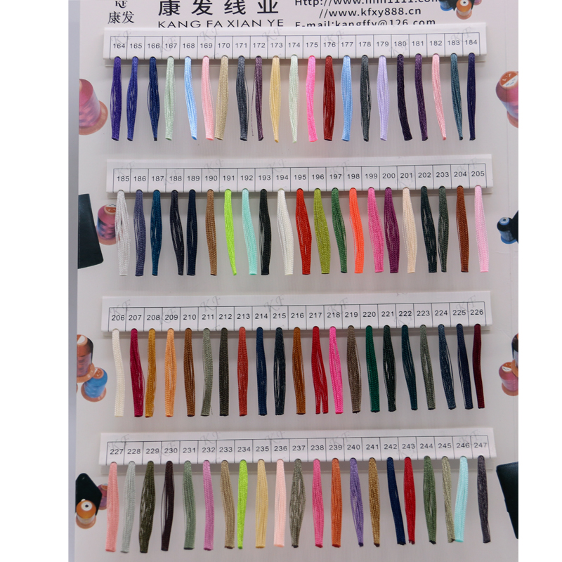 Filament Yarn Type Heavy Duty V69 Tex 70 Nylon Bonded Thread 210D/3 69 for Leather Goods