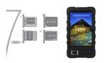 Cost-effective 2+16G 7 inch Touch Screen Android Handheld Terminal FP07
