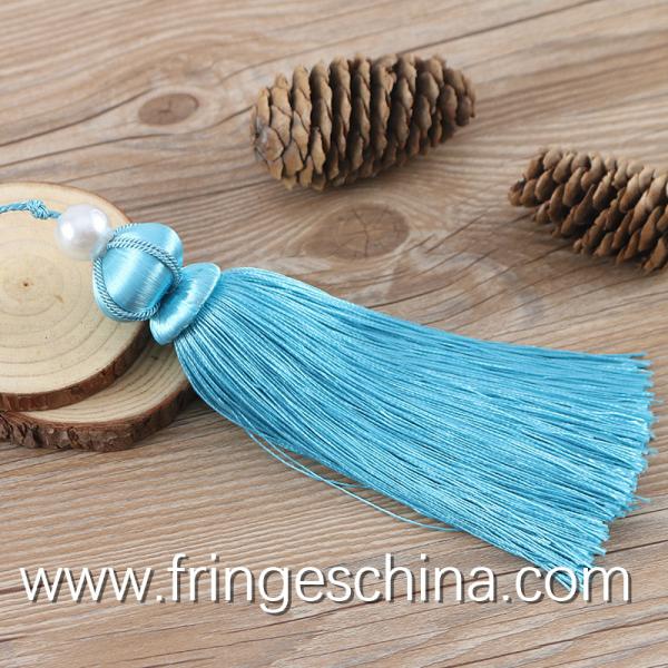 Colorful classical wholesale chinese tassels trimming fringe for bookmark