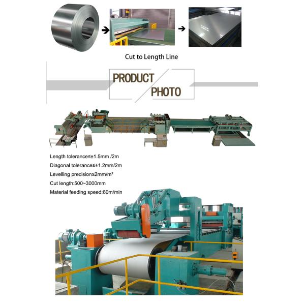 Width 600-2000mm Gi Steel Coil Slitting Machine High Speed Slitting Line