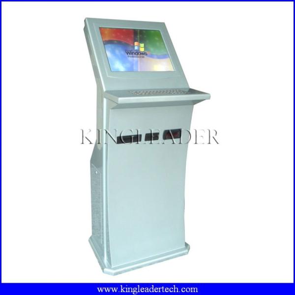 Quality Payment kiosk with brand SAW touchscreen and LCD   custom kiosk design TSK8004 for sale