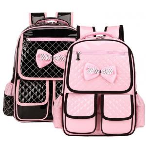 China Korean schoolbag shoulder bag cute princess girls PU backpack schoolbag children on sale