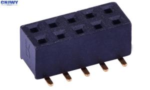 China Female Header Au Flash 2.00mm Pitch PA6T SMT PCB Connector on sale