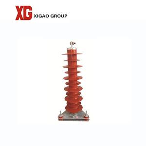 China 3kV-10kV Polymer Zinc Oxide Lightning Surge Arrester Large Creepage on sale