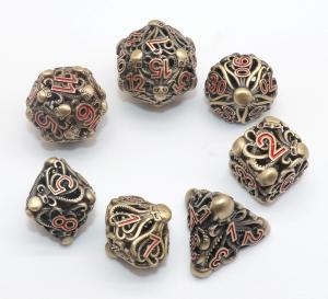 Buy cheap Durable Handmade Micro DND Dice , Mini Polyhedral Tiny D20 Dice product
