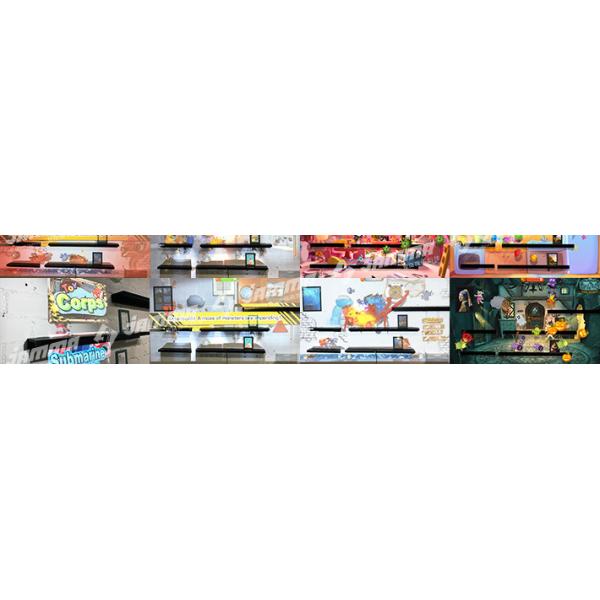 Crazy Magic Balls Projection Interactive Floor , Indoor Amusement Park Interactive Touch Projector