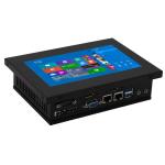 X86 Linux Panel Pc , Fanless Panel Computer Heat Sink Passive Cooling
