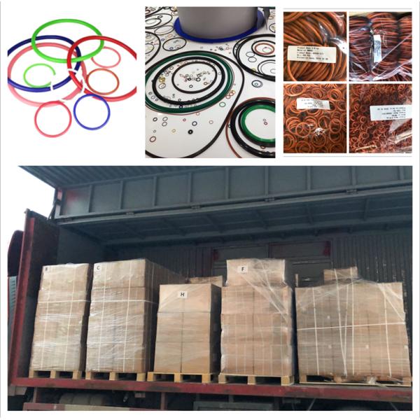 Colored Round Flat Large Small Rubber O Ring Seals FKM SBR NR HNBR Nitrile