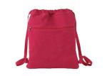 100% Canvas Drawstring Backpack Personalized Drawstring Backpack