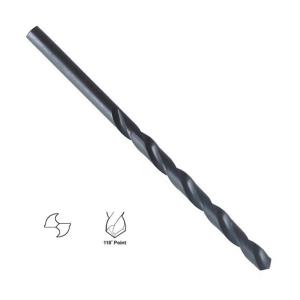 Buy cheap DIN340 Long HSS Drill Bits Black Oxide Fully Ground Metal product