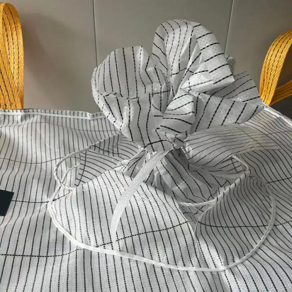 1 Ton FIBC Bulk Bag Big Conductive For Chemical Products Packing