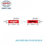 Irreversible Temperature Indicator Labels 2 Point 70 80 ℃ 158 176℉ 2 Temperature