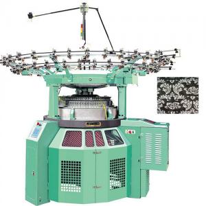 China Double Jersey Electronic Jacquard Circular Knitting Machine With Computer Machine Controlled on sale