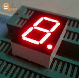 Buy cheap Single Digit 7 Segment LED Display 0.8inch Cathode Red Color product