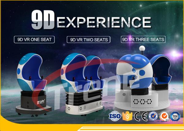 Quality Luxury Ear Windy Effects Dynamic 9D VR Simulator Capsule Seat  For Movie Theater for sale