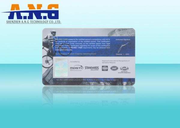 Quality Custom hologram Laminated PVC printed Smart Card for Goverment for sale