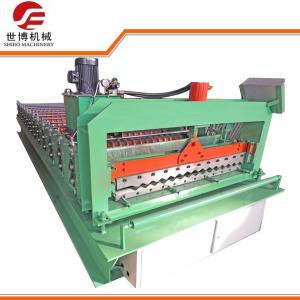 Prepainted Galvanized Iron Roofing Sheet Corrugated Panel Roll Forming Machines 988